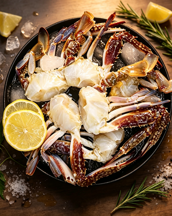 Frozen Cut Swimming Crab Chunks 1KG
