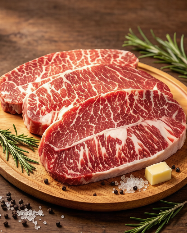 Premium Grain-Fed Beef Steak