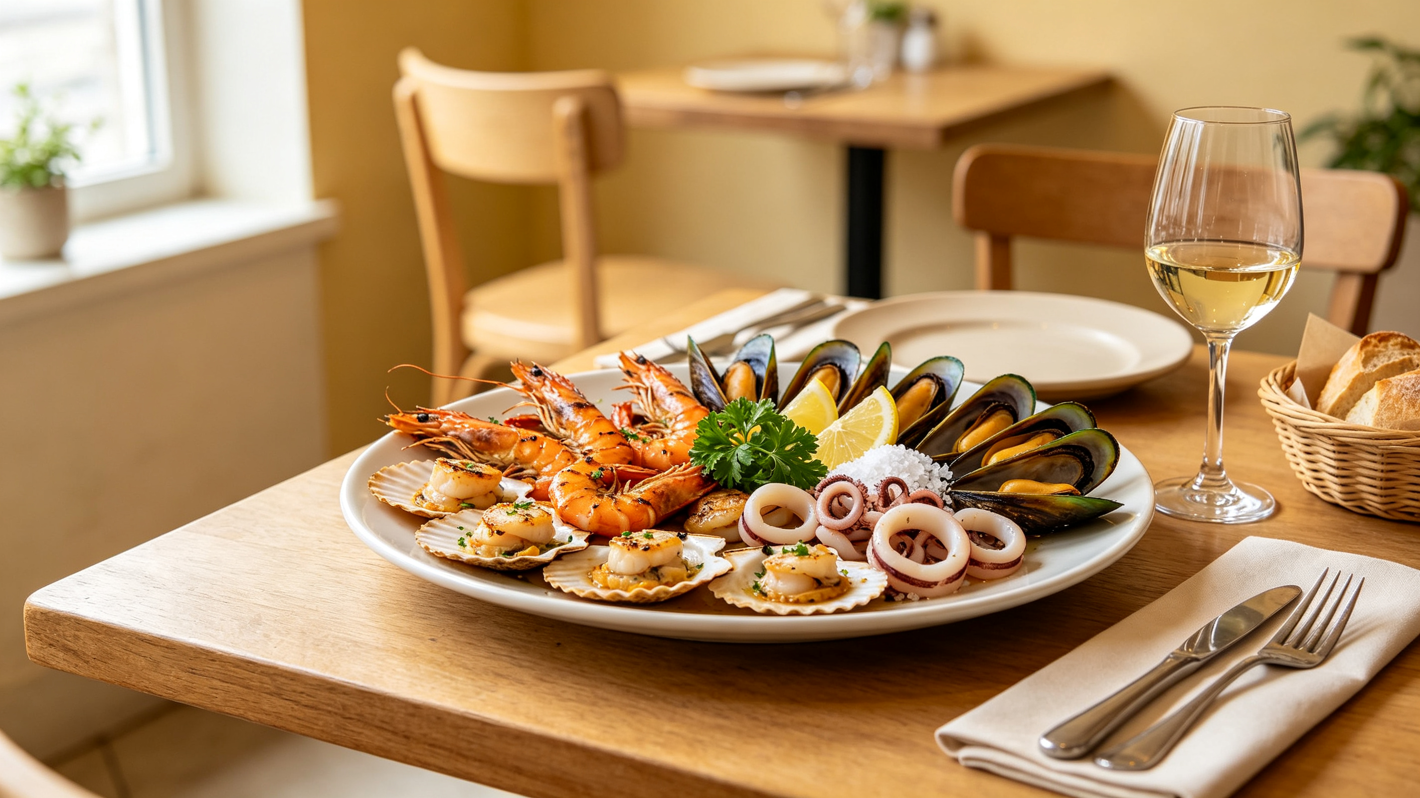 Seafood for the Home Gourmet.